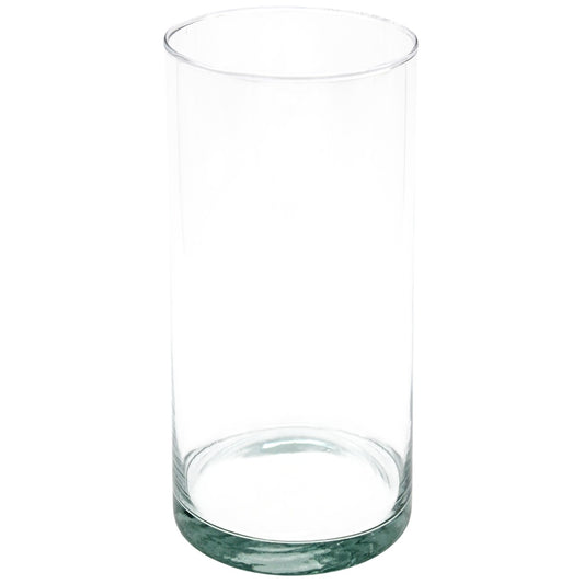 Vase en verre pour décoration intérieure - 8 x 8 x 20