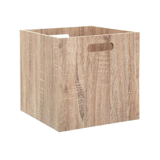 Boîte de rangement en bois pour différentes utilisations - 30 x 30 x 30